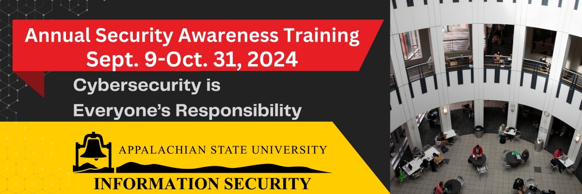 Annual Security Awareness Training Banner