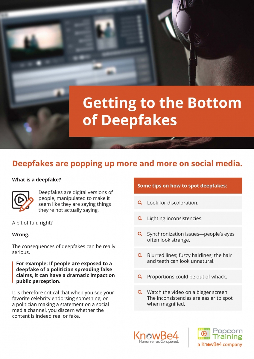 Deepfakes Infographic